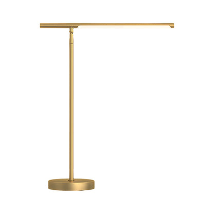 Charlotte - Adjustable Brass LED Desk Lamp