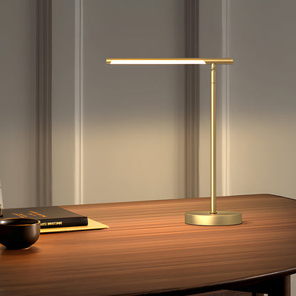 Charlotte - Adjustable Brass LED Desk Lamp