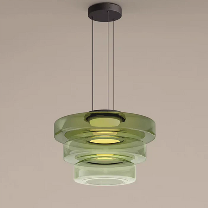 Nirvana - Glass pendant lamp in Bauhaus style