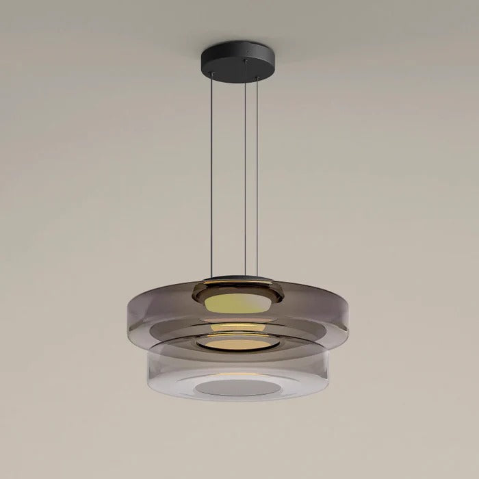 Nirvana - Glass pendant lamp in Bauhaus style