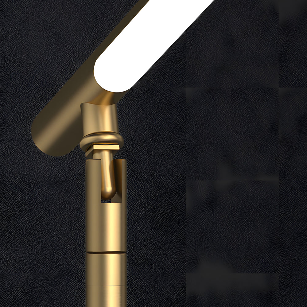 Charlotte - Adjustable Brass LED Desk Lamp