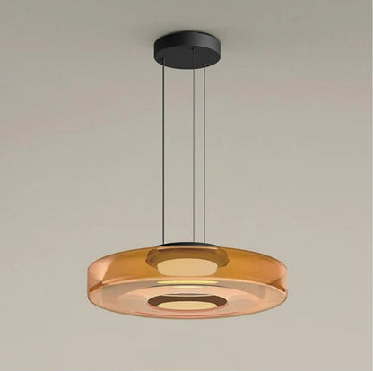 Nirvana - Glass pendant lamp in Bauhaus style