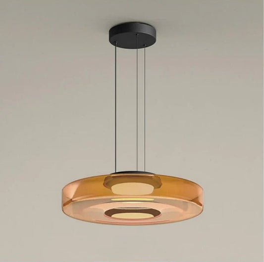 Nirvana - Glass pendant lamp in Bauhaus style