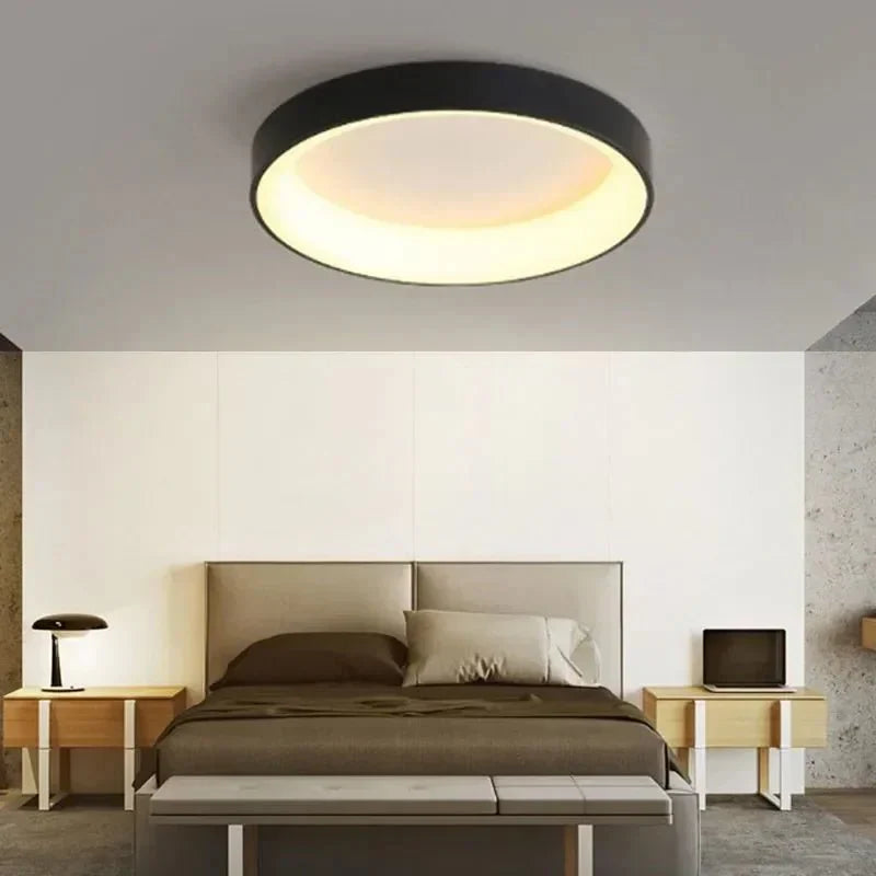 Celestialglo - Scandinavian round LED ceiling lights