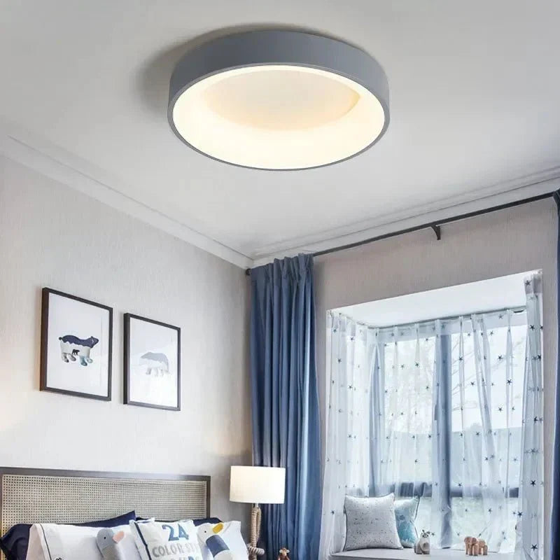 Celestialglo - Scandinavian round LED ceiling lights